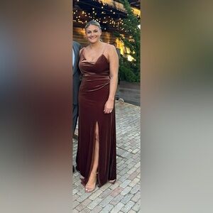 Maxine Velvet Dress by Revelry